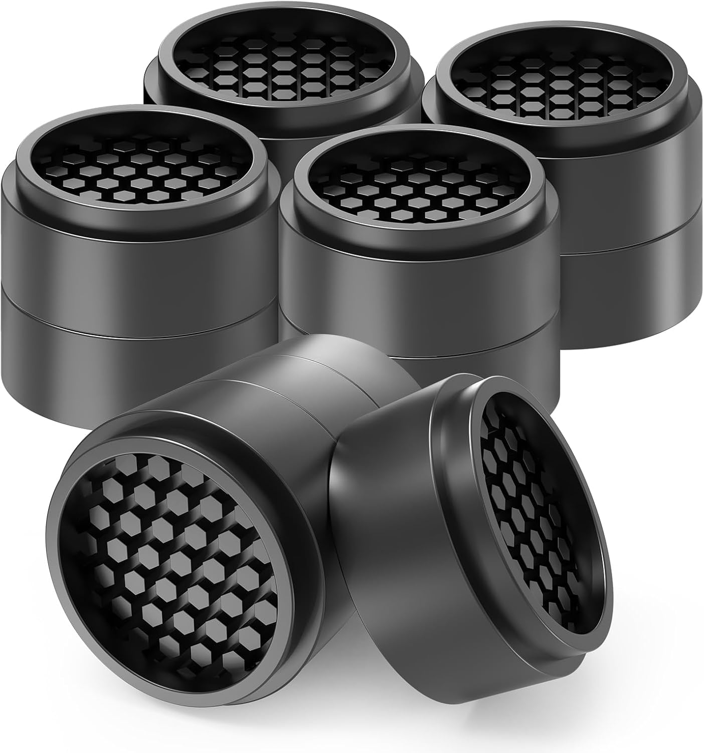 Ezprotekt 1-inch Stackable Bed Risers Anti-Slip for Sofa Table and Chair