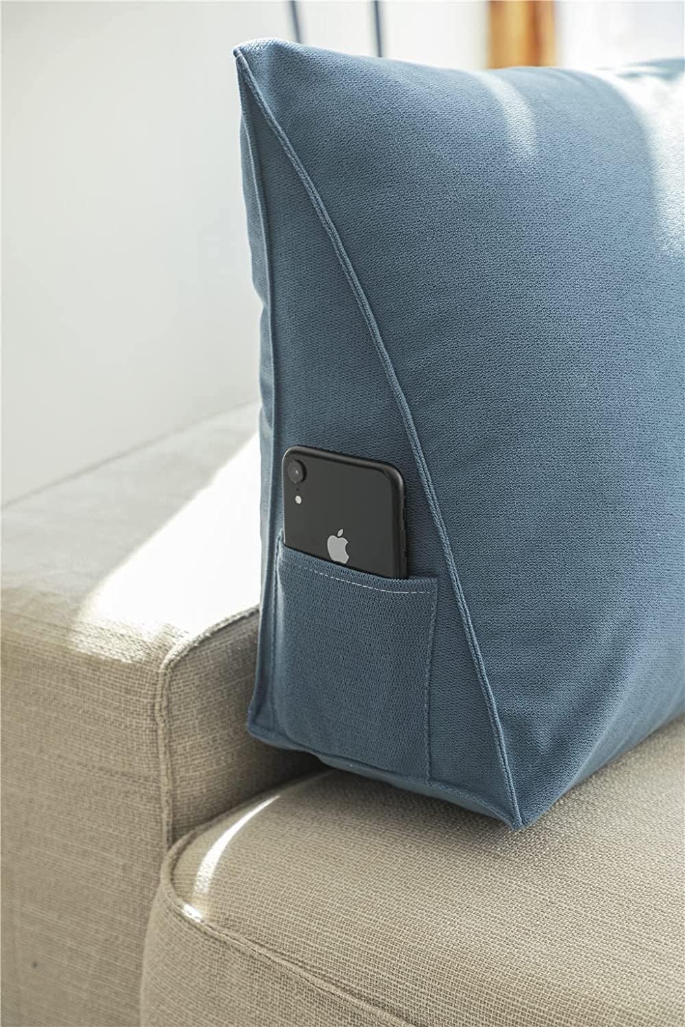 Hand-Crafted Bed Support Pillow wedge design for Back Neck Knee Leg Ultimate Comfort Support