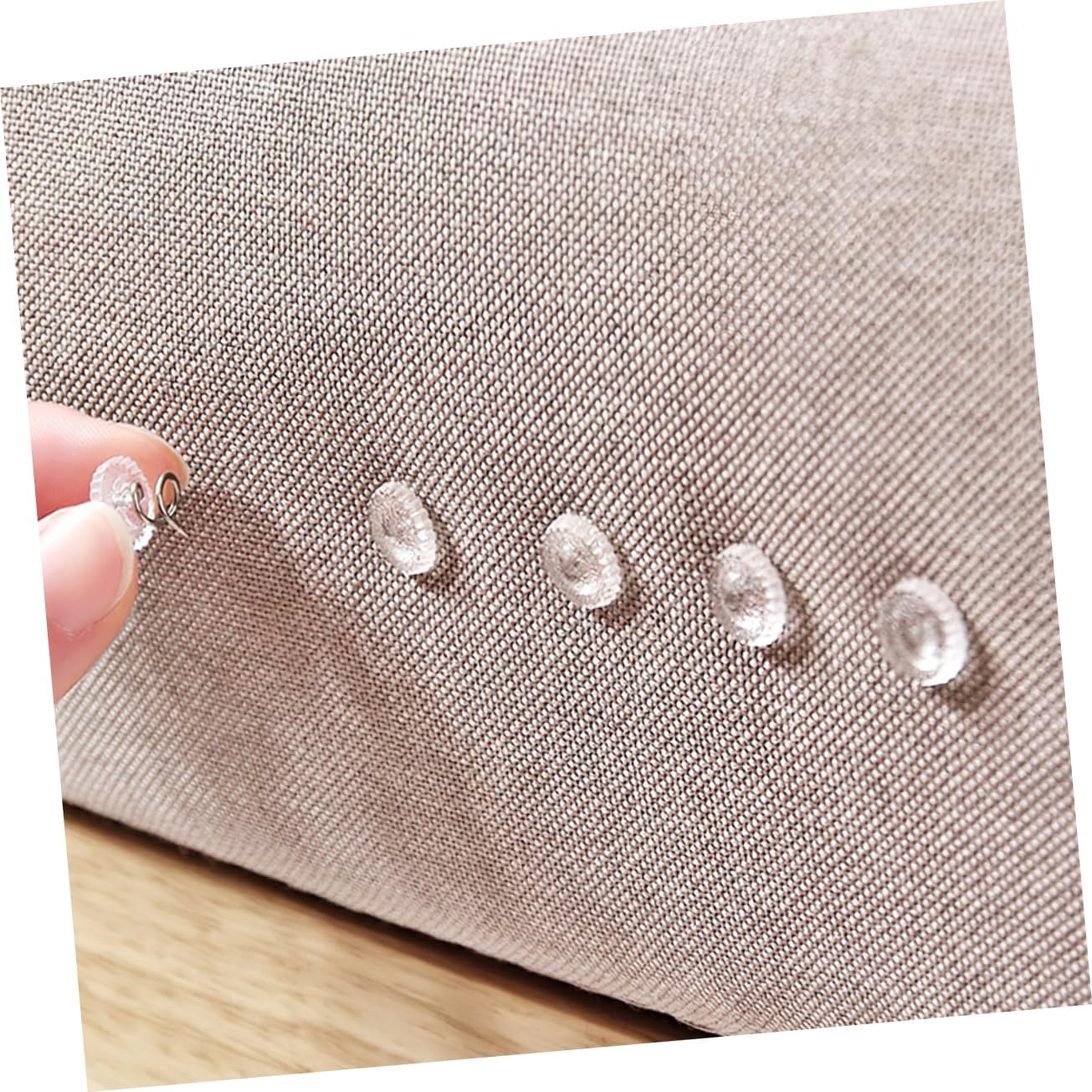 100Pcs Stainless Steel Spiral Pins for Upholstery Bed Skirts - Durable Decorative Fasteners with Strong Grip