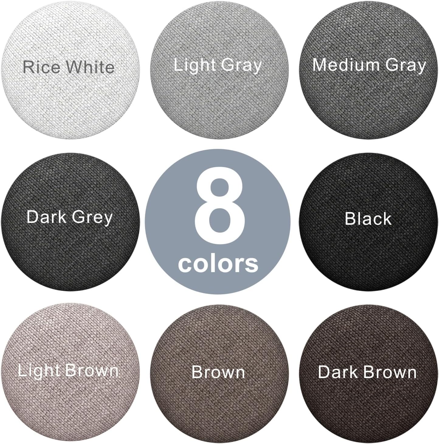 Linen Fabric Twist Pins 8 Colors - Bed Skirt Upholstery Pins