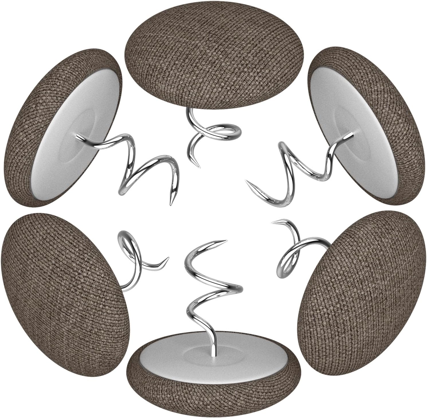 MAICOBI Bed Skirt Pin - linen wrapped twist pin for bed sofa upholstered furniture