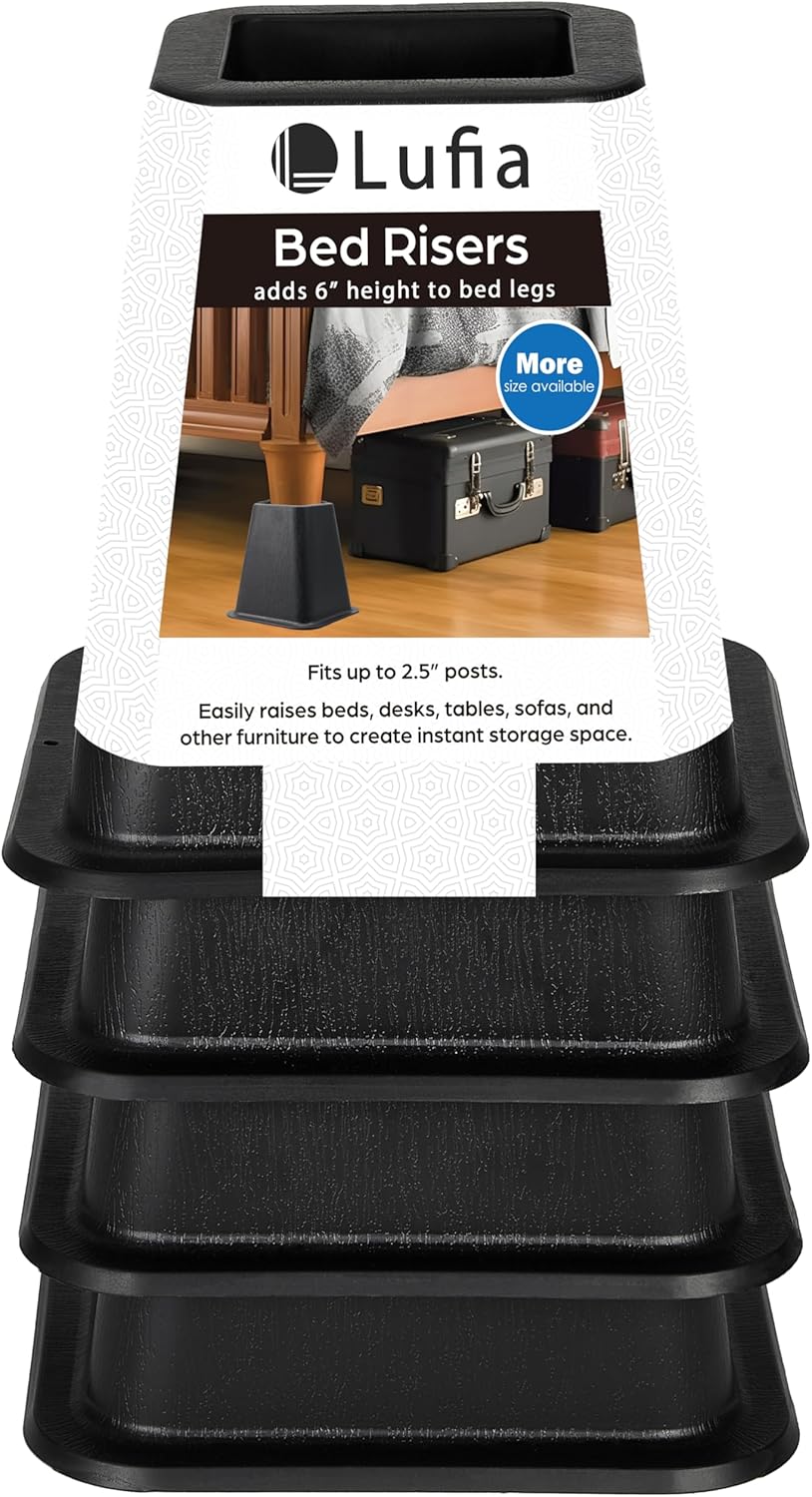 Sturdy Sleep Enhancer 6-Inch Bed Riser Stands Up To the Test of Time