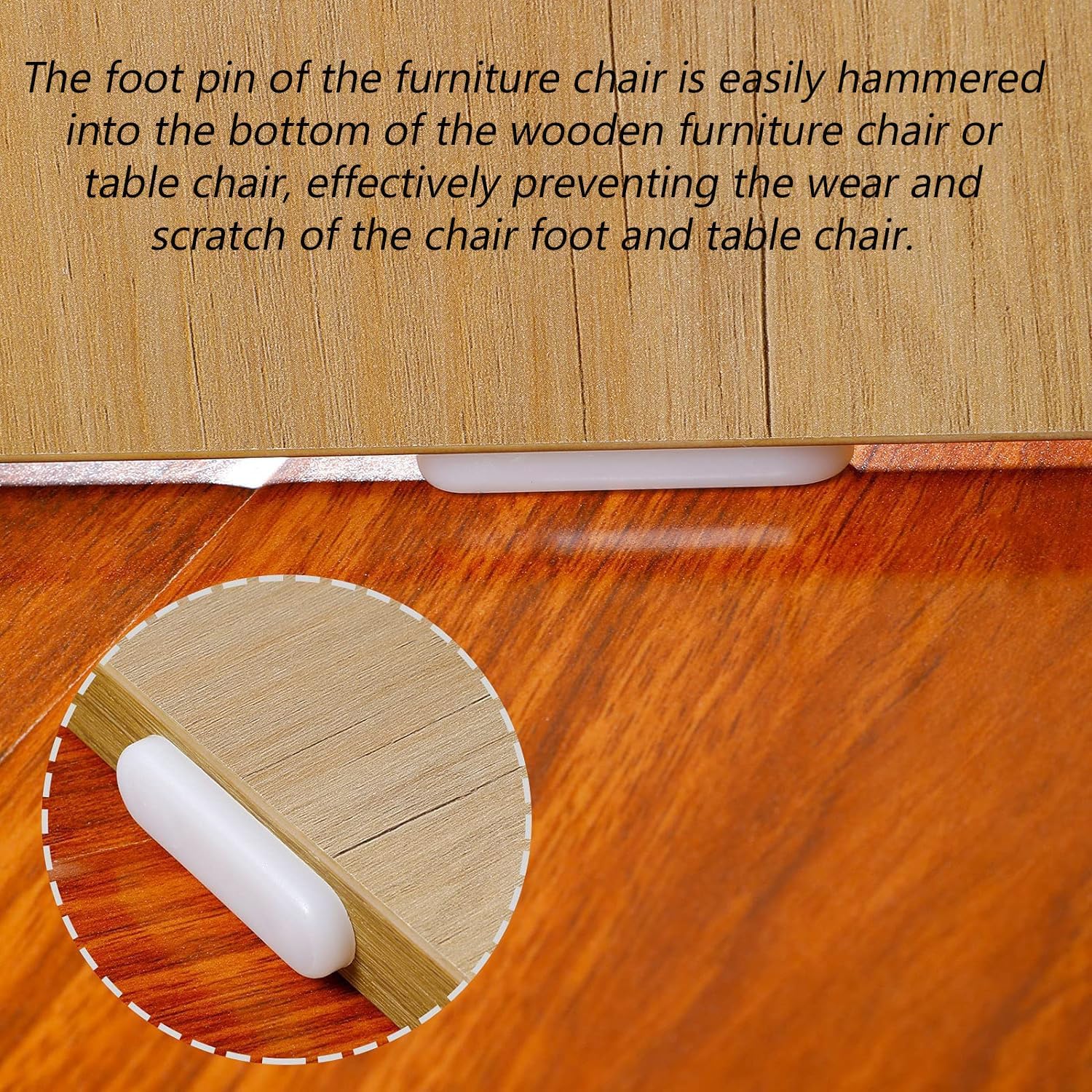 AKOAK White Bed Skirt Pins Durable Bedding Accessories for Bed Skirts and Slipcovers 20 Pack