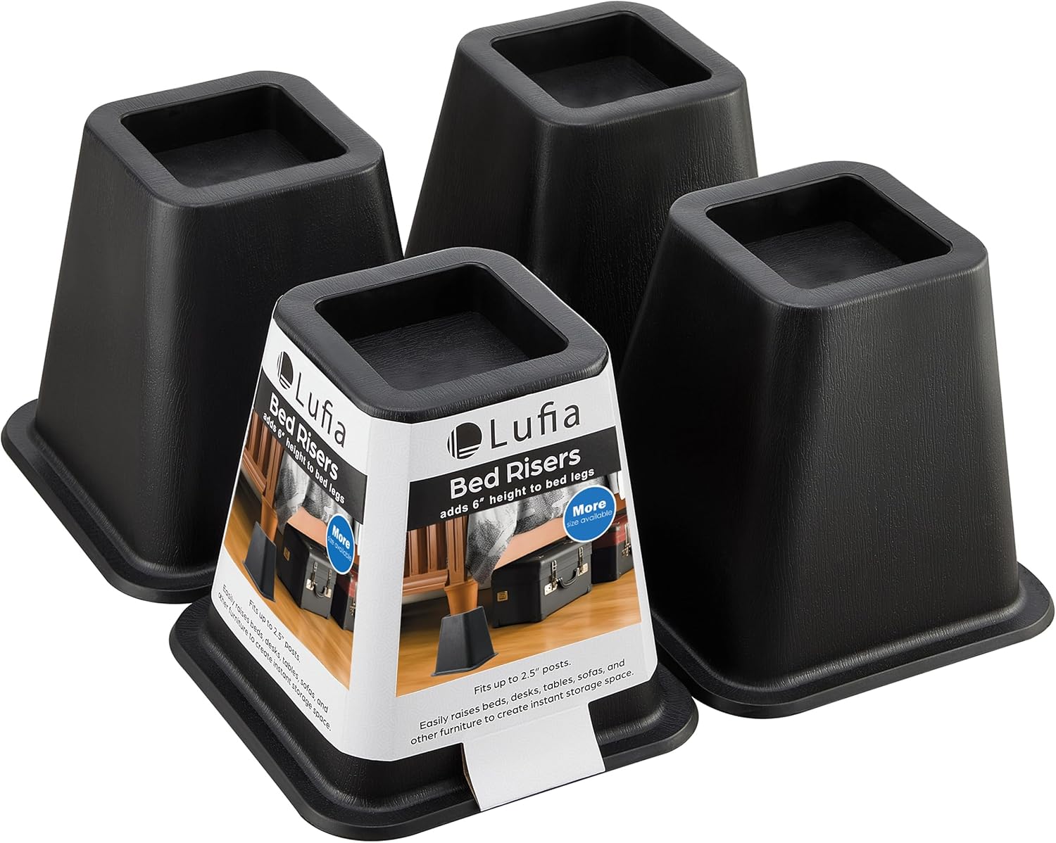 Sturdy Sleep Enhancer 6-Inch Bed Riser Stands Up To the Test of Time