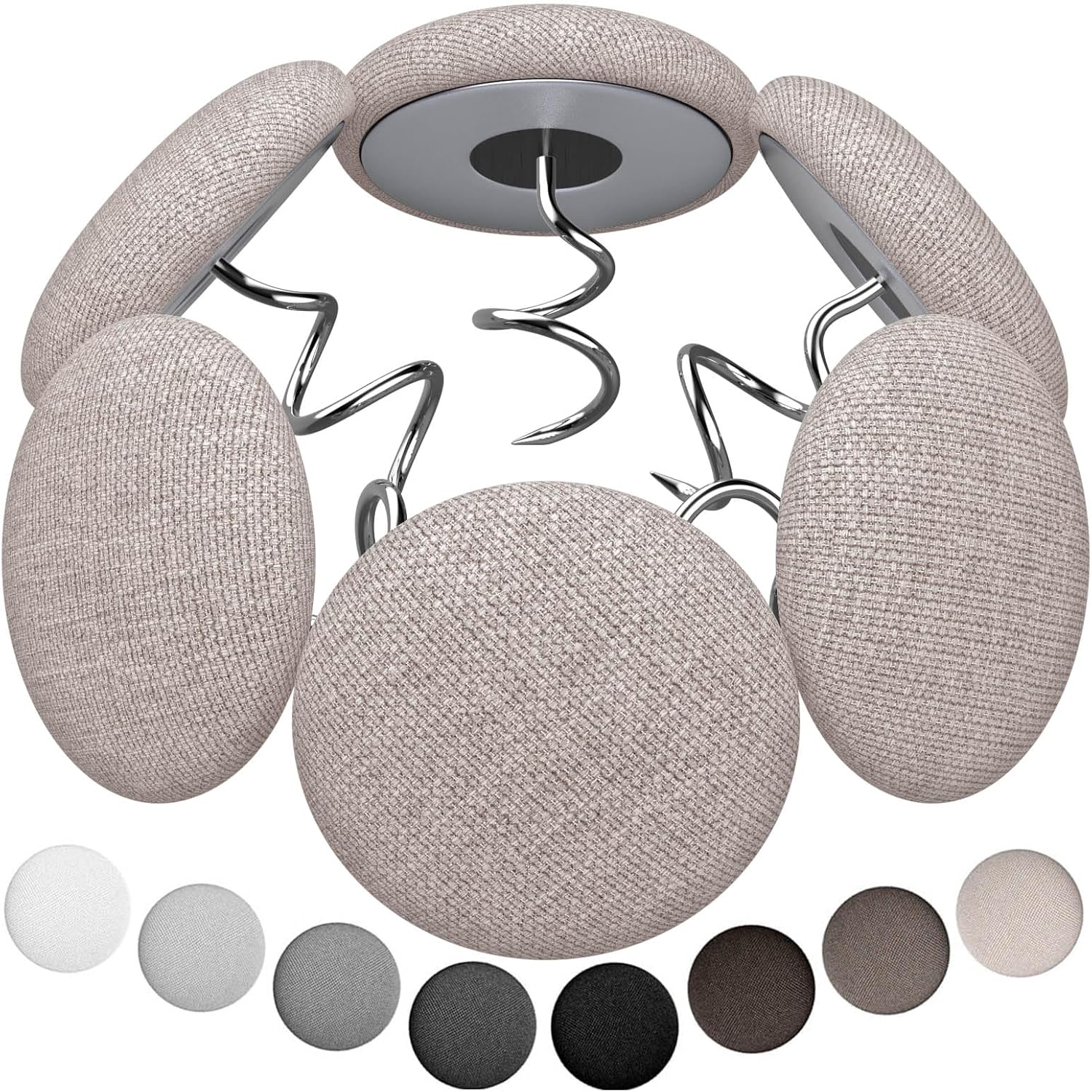 Linen Fabric Twist Pins 8 Colors - Bed Skirt Upholstery Pins